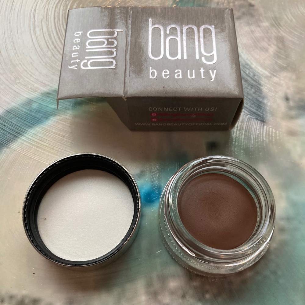 EYELINER/EYEBROW BROWN GEL- Bang Beauty